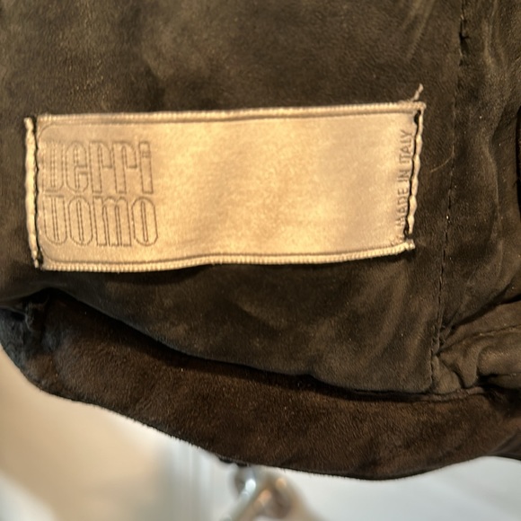 Verri Uomo Bomber Jacket, Leather. Made in Italy - Picture 2 of 2